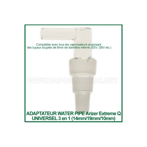 Adaptateur connecteur WPA 3 en 1 Arizer Extreme Q et V Tower