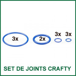 Set de joints toriques de remplacement pour vapo Crafty