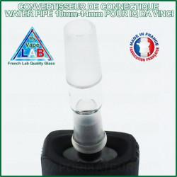Convertisseur de connectique water pipe 14mm pour IQ Da Vinci Convertisseur de connectique water pipe 14mm pour IQ Da Vinci