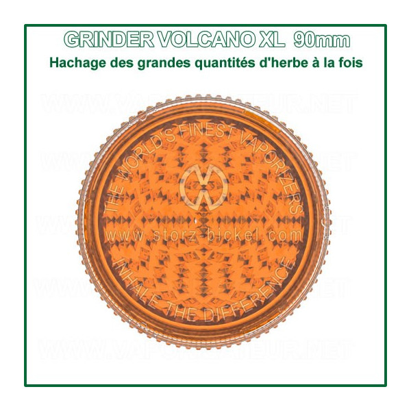 Grinder Volcano XL 90mm grande taille King Size