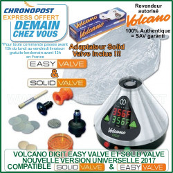 Version universelle 2017 Volcano vaporisateur Digital Easy Valve