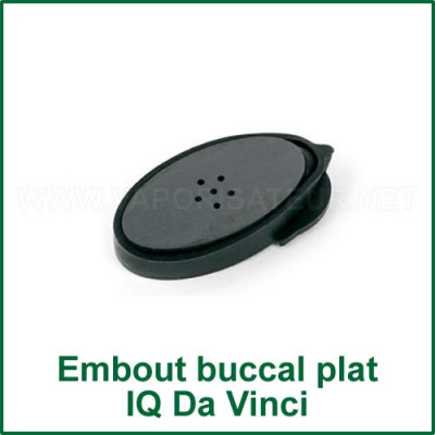 Embout d'inhalation plat pour vaporizer IQ Da Vinci