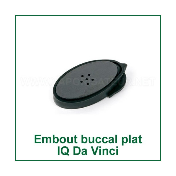 Embout buccal plat en zircone pour vaporisateur IQ Da Vinci