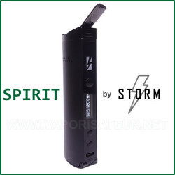 Spirit Storm vaporisateur portatif digital 2 en 1 pour herbes et huiles Spirit Storm vaporisateur portatif digital 2 en 1 pour herbes et huiles