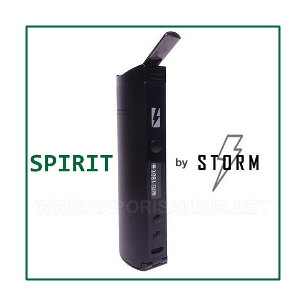 Spirit Storm 2021 vapo portable digital 2 en 1 herbes et huiles