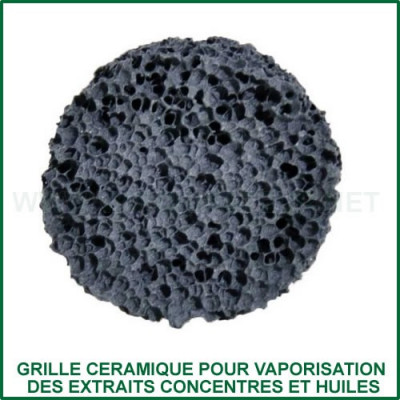 Filtre céramique -Grille saveurs pour extraits concentrés liquides