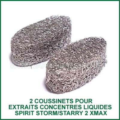 2 Coussinets pour extraits concentrés Spirit et Starry 2