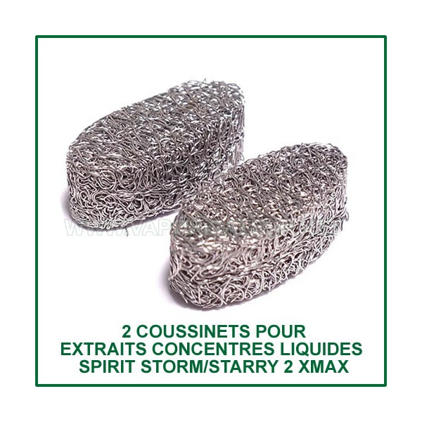 Coussinets en acier pour concentrés Spirit et Starry 2