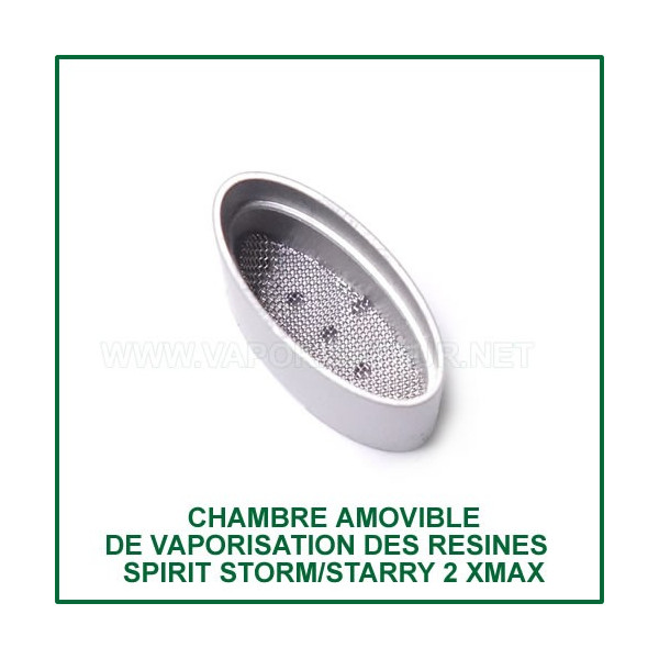 Chambre de vaporisation des résines Spirit et Starry 2