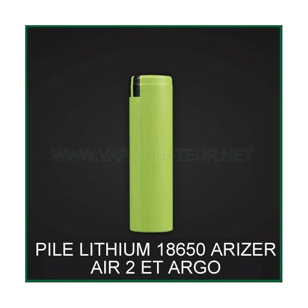 Accu-pile lithium 18650 haute capacité Arizer Air 2 et Argo