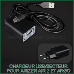 Chargeur USB/Power Adapter Arizer Air 2 et Argo Chargeur USB/Power Adapter Arizer Air 2 et Argo