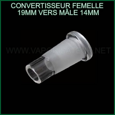 Convertisseur de rodage femelle 19mm en mâle 14mm