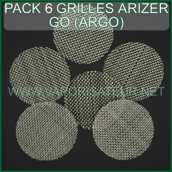 Kit de 6 grilles de filtration Arizer Go Argo