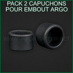 Set de 2 capuchons pour tuyau en verre Arizer Argo