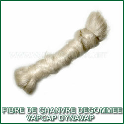 Fibre de chanvre dégommée pour l'entretien DynaVap