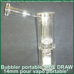 Side Draw bubbler portatif