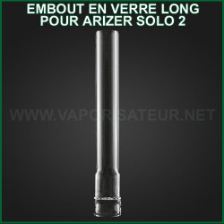 Tuyau de vaporisation en verre long Arizer Solo 2