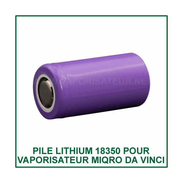 Batterie-Accu Lithium 18350 MIQRO Da Vinci