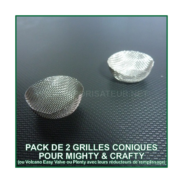 Grilles coniques x 2 pour vaporisateur Mighty ou Crafty