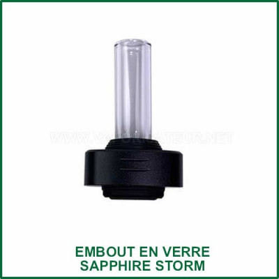 Embout de vaporisation en verre pour vaporisateur Sapphire Storm