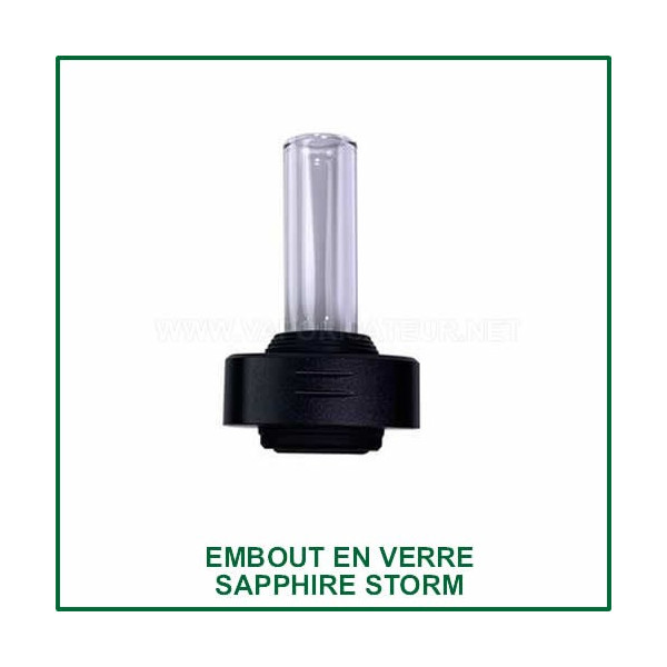 Embout buccal en verre pour vaporisateur Sapphire Storm