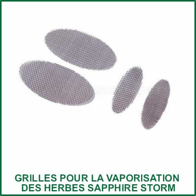 Grilles pour la vapo des herbes Sapphire Storm