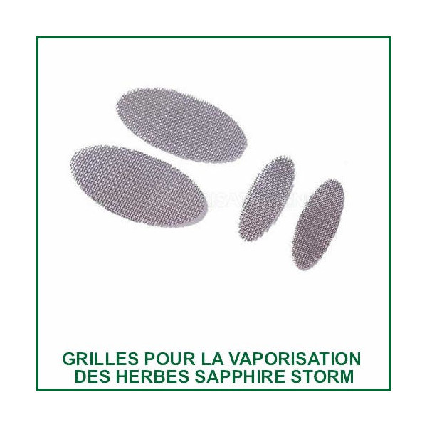 Grilles pour la vaporisation des herbes Sapphire Storm