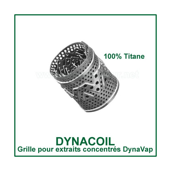 DynaCoil - grille titane pour huile et extraits DynaVap