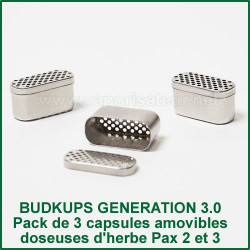 BudKups 3.0 Capsules doseuses pour Pax 2 et Pax 3 BudKups 3.0 Capsules doseuses pour Pax 2 et Pax 3