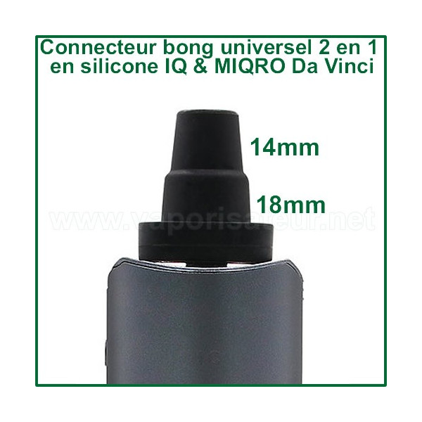 Adaptateur WPA bubbler 2 en 1 universel en silicone IQ et MIQRO Da Vinci