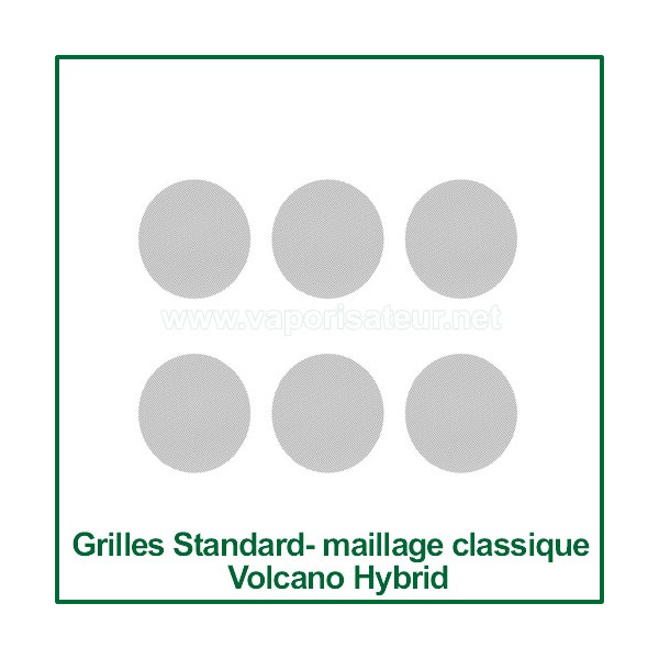 Grilles herbes standard pour vaporisateur Volcano Hybrid