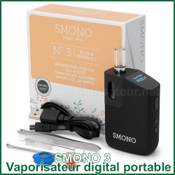 Smono N°3 - mini vaporizer portable à chauffe par convection Smono N°3 - mini vaporizer portable à chauffe par convection