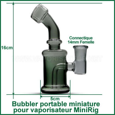 Mini bubbler pour vaporisateur - bubbler MiniRig