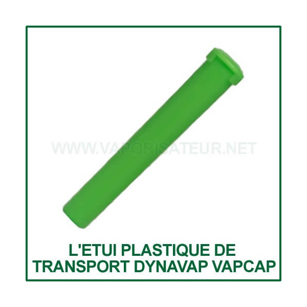 L'étui de transport plastique pour vaporisateurs DynaVap VapCap