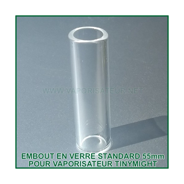 Embout en verre quartz standard 55mm pour vaporisateur TinyMight