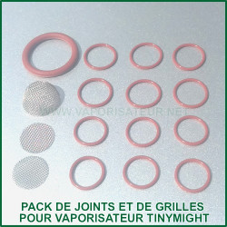 O-Ring Set TinyMight - Pack de joints et de grilles vaporisateur