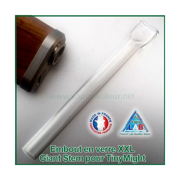 Embout en verre XXL TinyMight Giant Stem refroidisseur de vapeur