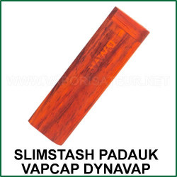 SlimStash Padauk DynaVap - l'étui de transport en bois VapCap plus fin