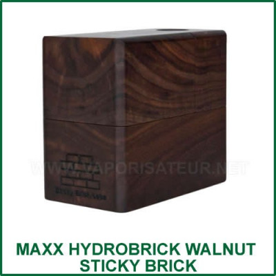 Maxx HydroBrick Walnut Sticky Brick Labs vapo convection à la demande