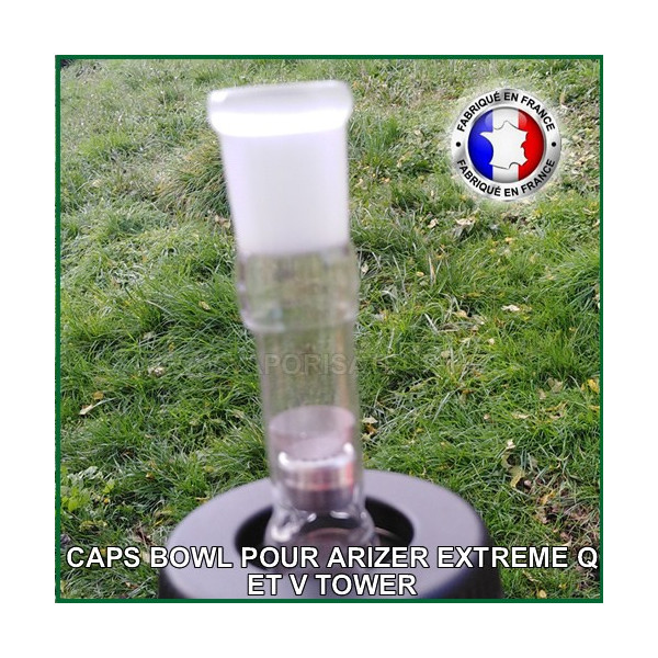 Caps Bowl - bol herbes spécial capsules doseuses Arizer Extreme Q et V Tower