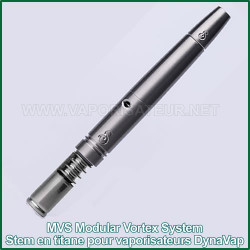 MVS Modular Vortex System stem titane Simrell Collection pour vaporisateurs DynaVap 