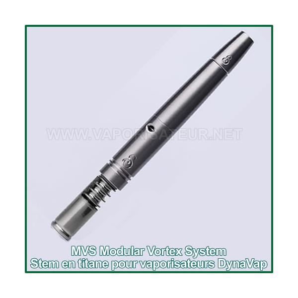 Titanium XL MVS Modular Vortex System Simrell pour DynaVap - stem en titane haut de gamme