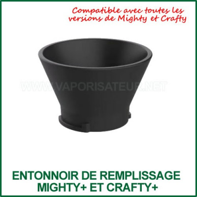 L'entonnoir de remplissage des plantes à vaporiser EasyFill pour Mighty+ et Crafty+