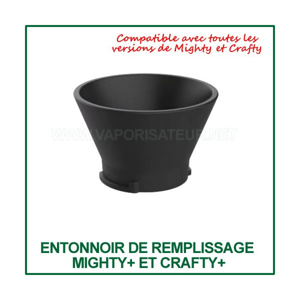 L'entonnoir de remplissage EasyFill pour Mighty+ et Crafty+