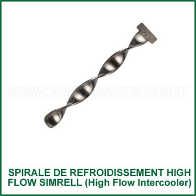 High Flow Intercooler Simrell pour montages DynaVap vaporisateur sur mesure