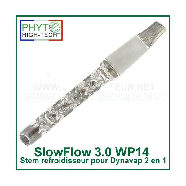 SlowFlow 3.0 WP14 embout refroidisseur en verre 2 en 1 Dynavap