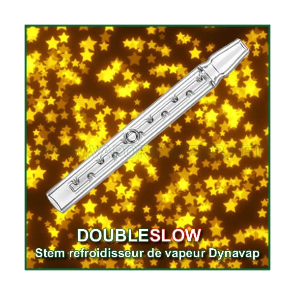 DoubleSlow stem en verre double refroidisseur Dynavap 2 en 1