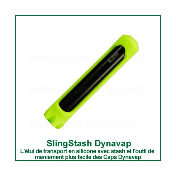 SlingStash l'étui de transport en silicone Dynavap multifonctionnel