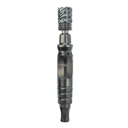 DynaVap HyperDyn – Tige titanium “Big Bowl” 0,25 g, DuraDyn, airflow