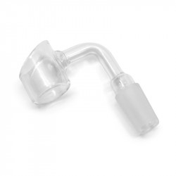 Slant Quartz Banger 14mm 90° Banger Quartz pour Dab - Vaporisateur.net Slant Quartz Banger 14mm 90° Banger Quartz pour Dab - Vaporisateur.net